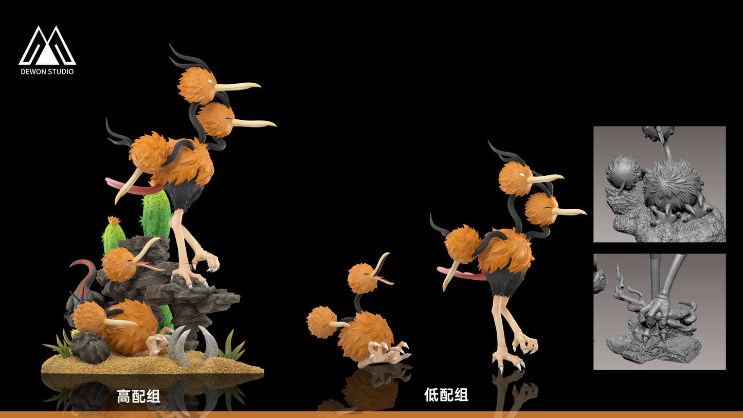 [PREORDER] 1/20 Scale World Figure [WONDER] - Doduo & Dodrio & Salandit
