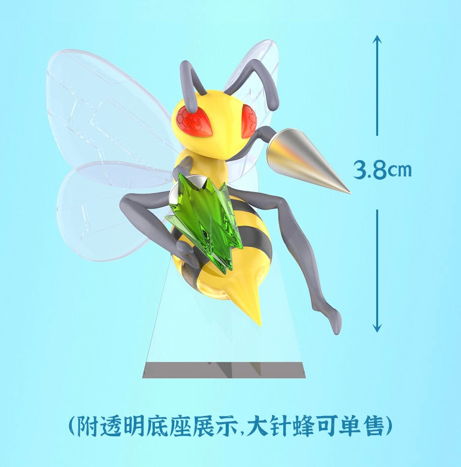 [IN STOCK] 1/20 Scale World Figure [LUCKY WINGS] - Giovanni & Beedrill & Erika & Bellossom