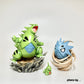 [IN STOCK] 1/20 Scale World Figure [PALLET TOWN] - Larvitar & Pupitar & Tyranitar