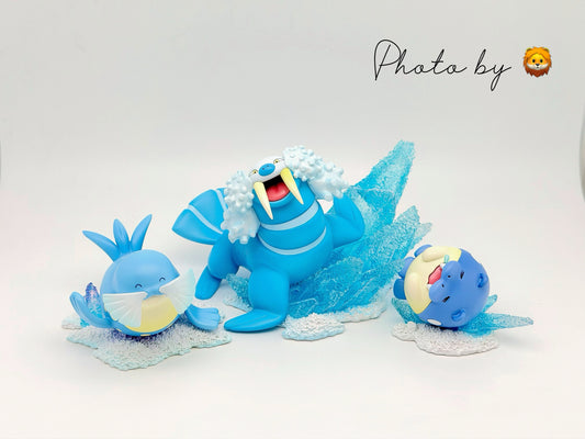 [IN STOCK] 1/20 Scale World Figure [LIMOUSINE] - Spheal & Sealeo & Walrein