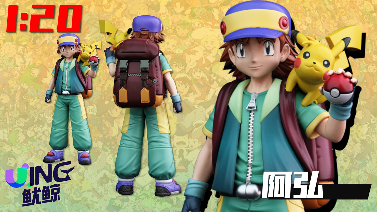 [PREORDER] 1/20 Scale World Figure [UING] - Ritchie & Pikachu