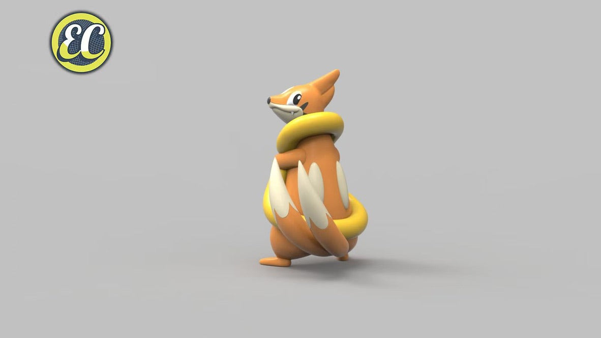[REMAINING BALANCE] 1/20 Scale World Figure [EC] - Buizel & Floatzel