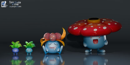 [PREORDER] 1/20 Scale World Figure [JIANG] - Oddish & Gloom & Vileplume