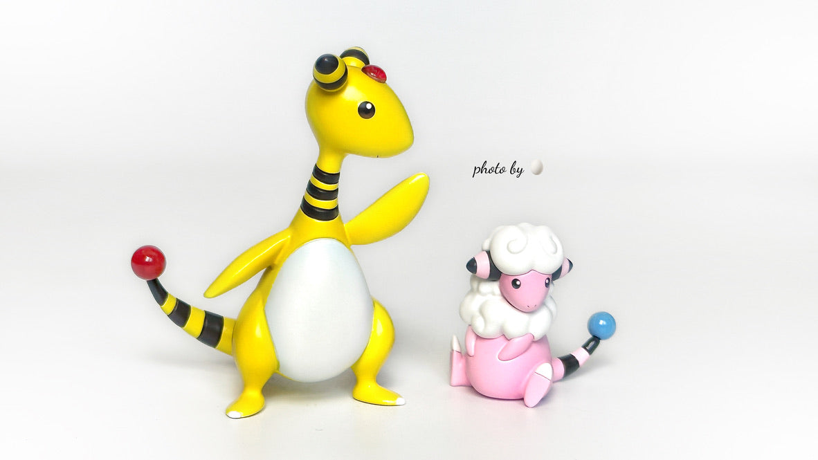 [IN STOCK] 1/20 Scale World Figure [T1] - Mareep & Flaaffy & Ampharos