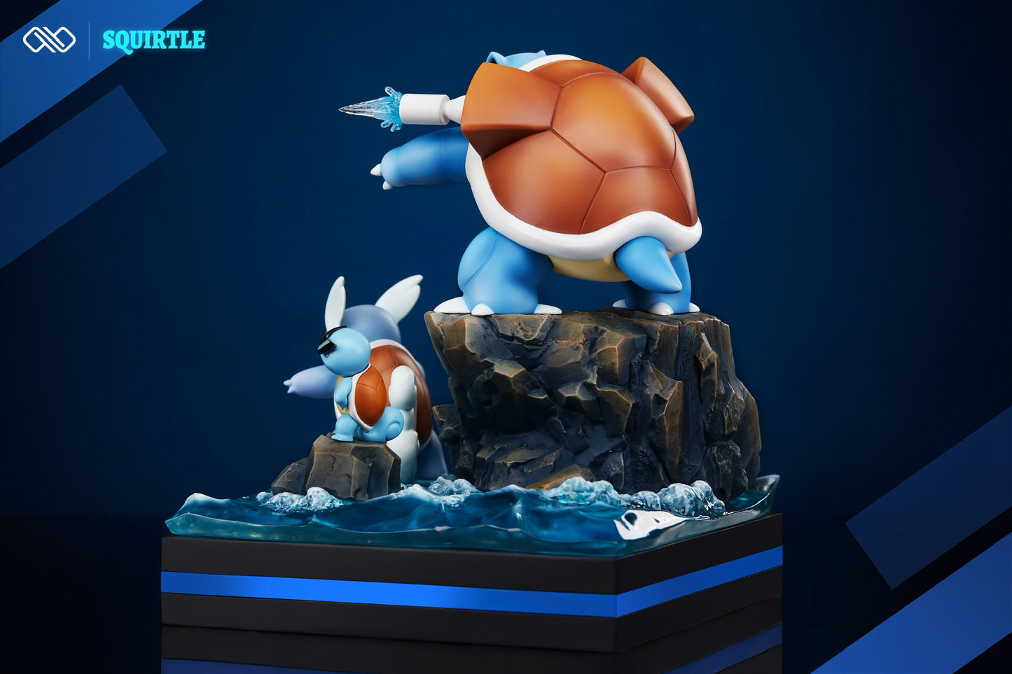 [IN STOCK] 1/20 Scale World Figure [INFINITE] - Squirtle & Wartortle & Blastoise