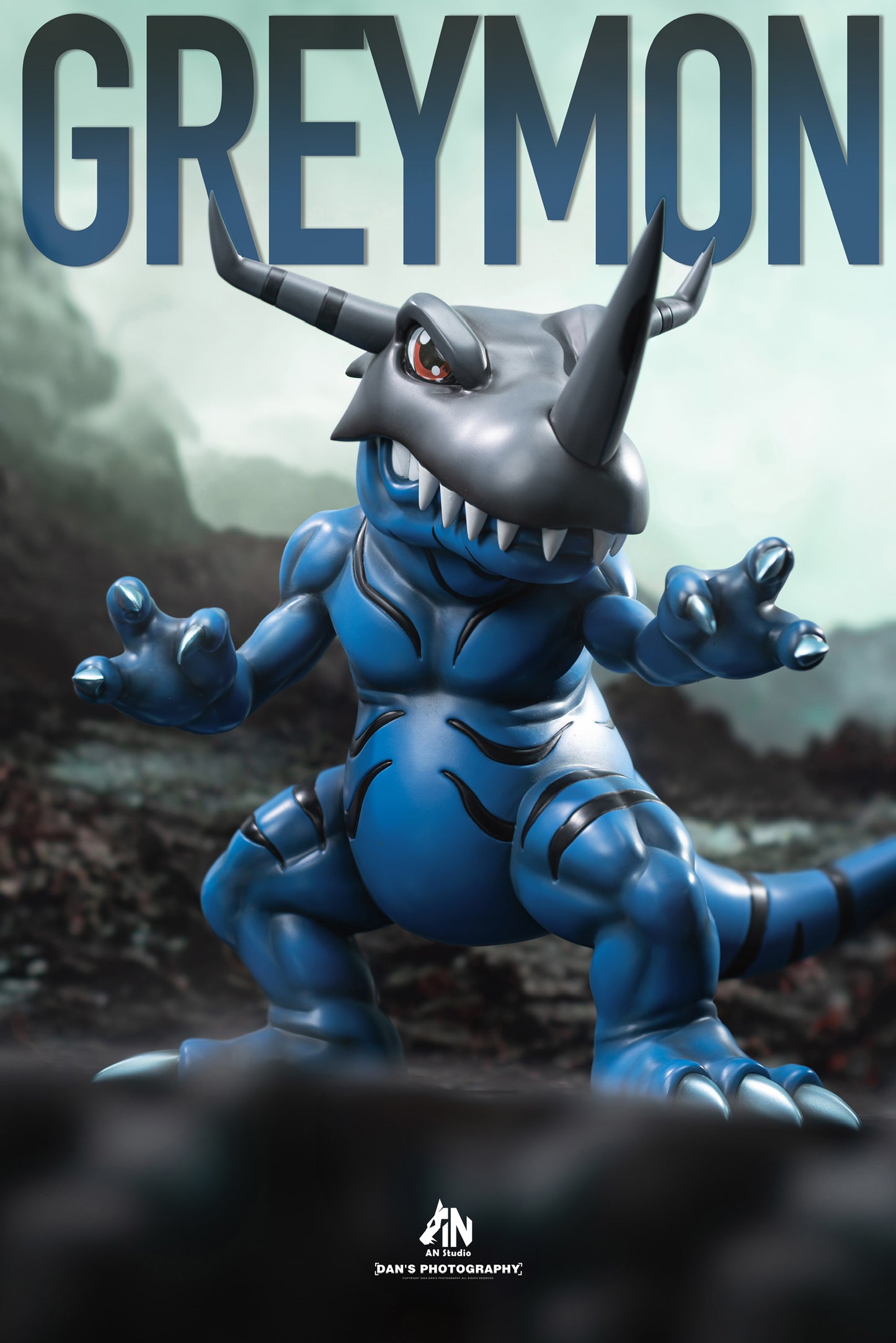 [IN STOCK] Digimon Figure [AN] - Greymon