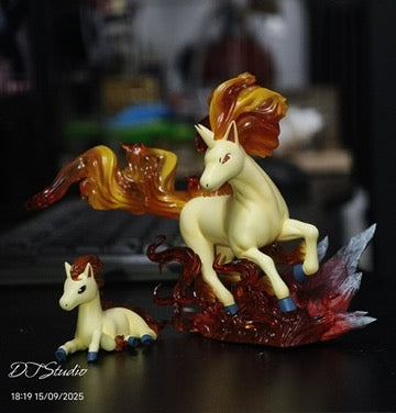 [PREORDER] 1/20 Scale World Figure [DT] - Ponyta & Rapidash