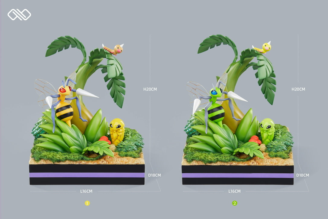 [PREORDER] 1/20 Scale World Figure [INFINITE] - Weedle & Kakuna & Beedrill