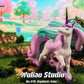 [IN STOCK] 1/20 Scale World Figure [WU] - Galarian Ponyta & Rapidash