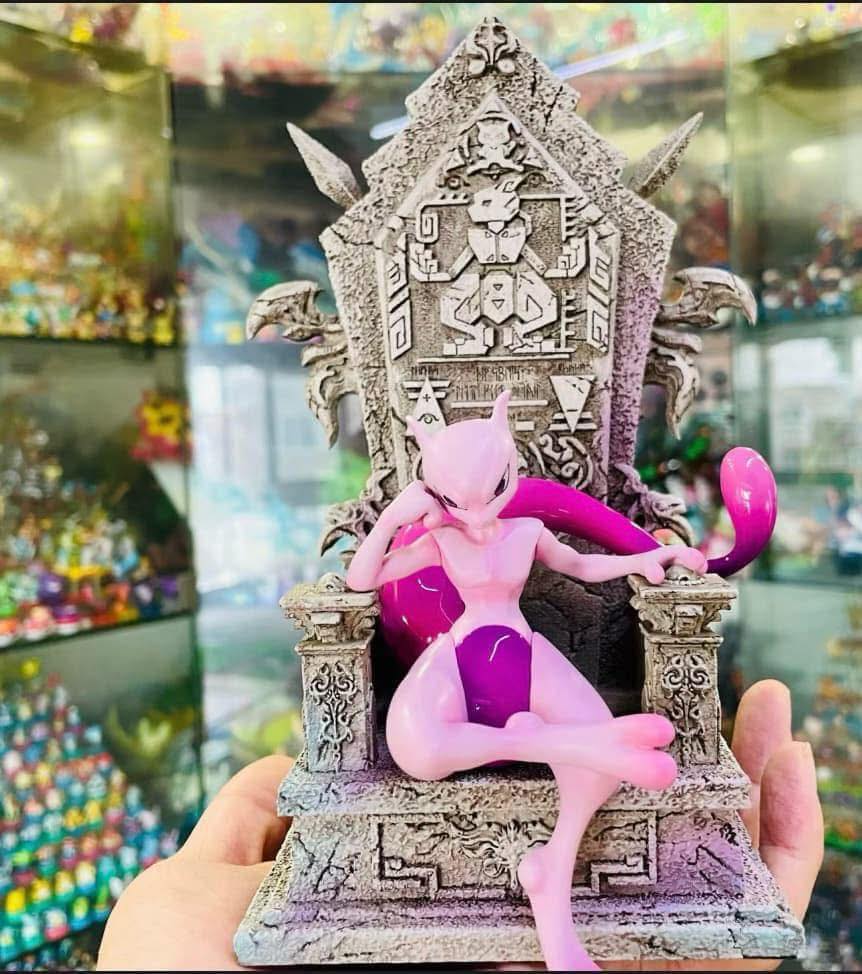 [IN STOCK] 1/20 Scale World Figure [DM & WG] - Mewtwo on Throne