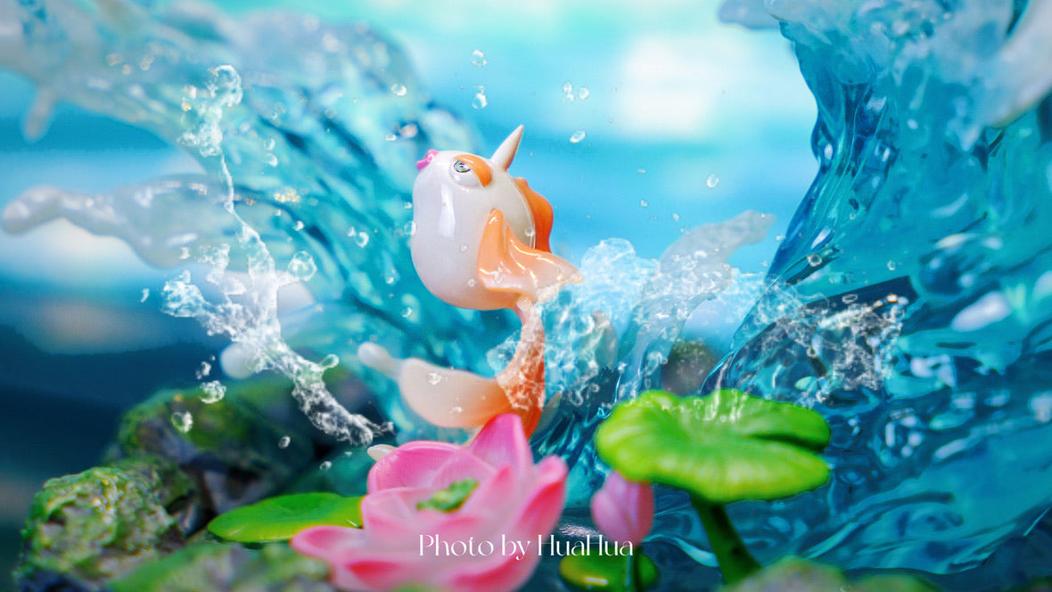 [IN STOCK] 1/20 Scale World Figure [WONDER] - Goldeen & Seaking