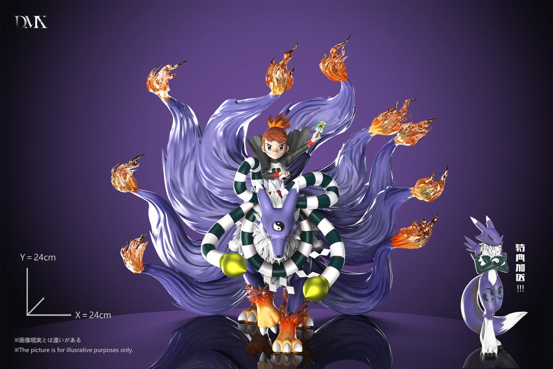[PREORDER] Digimon Figure [DMX] - Makino Ruki & Kyubimon & Renamon