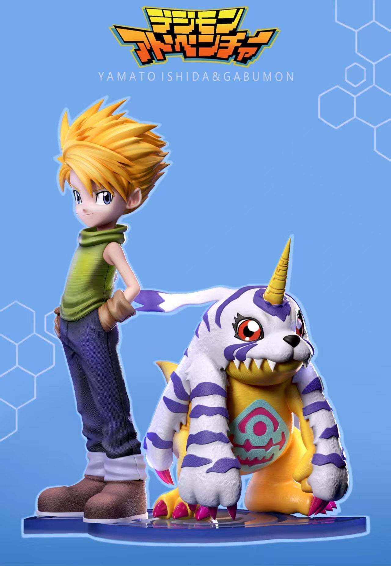 [PREORDER] Digimon Figure [BUTTERFLY] - Ishida Yamato & Gabumon