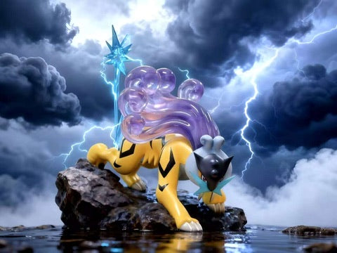 [REMAINING BALANCE] 1/20 Scale World Figure [PALLET TOWN] - Raikou