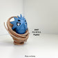 [IN STOCK] 1/20 Scale World Figure [PALLET TOWN] - Larvitar & Pupitar & Tyranitar
