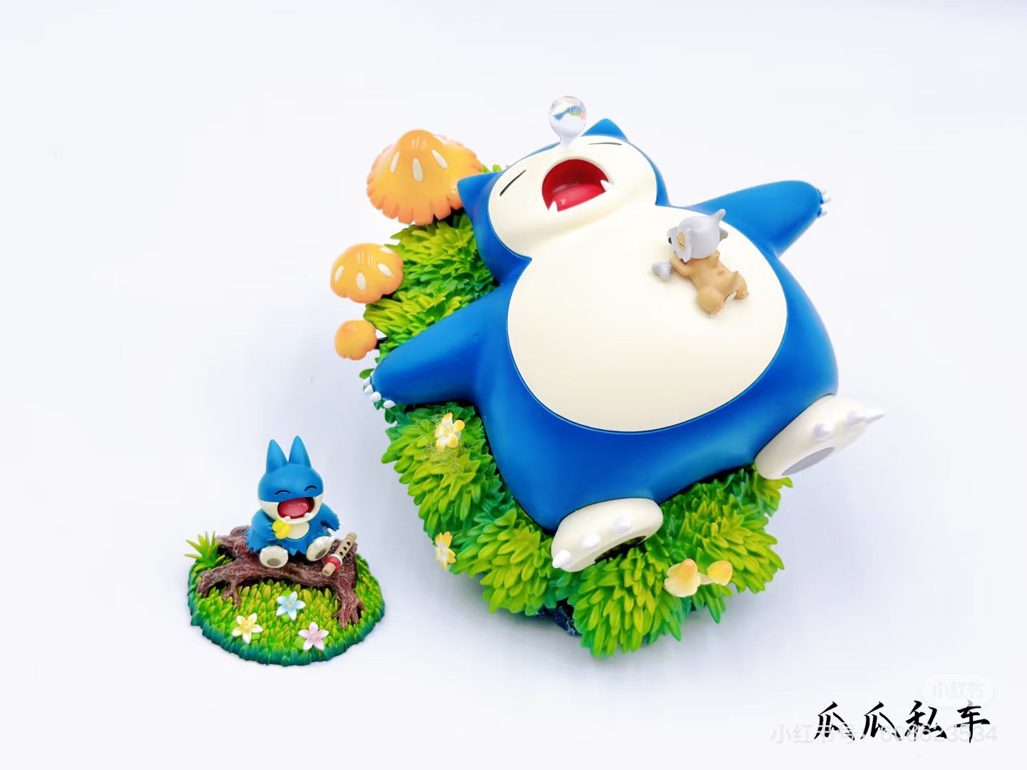 [IN STOCK] 1/20 Scale World Figure [DM] - Sleeping Cubone & Snorlax & Munchlax