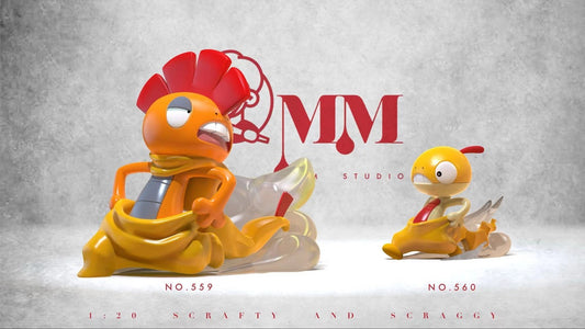 [PREORDER] 1/20 Scale World Figure [MM] - Scraggy & Scrafty