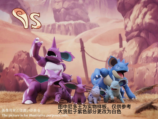 [PREORDER] 1/20 Scale World Figure [IRIS] - Nidoran♂ & Nidorino & Nidoking & Nidoran♀ & Nidorina & Nidoqueen