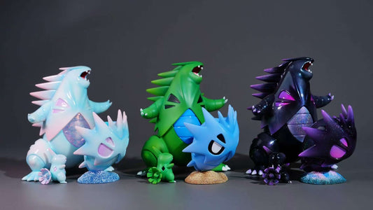 [PREORDER] 1/20 Scale World Figure [MN] - Larvitar & Pupitar & Tyranitar