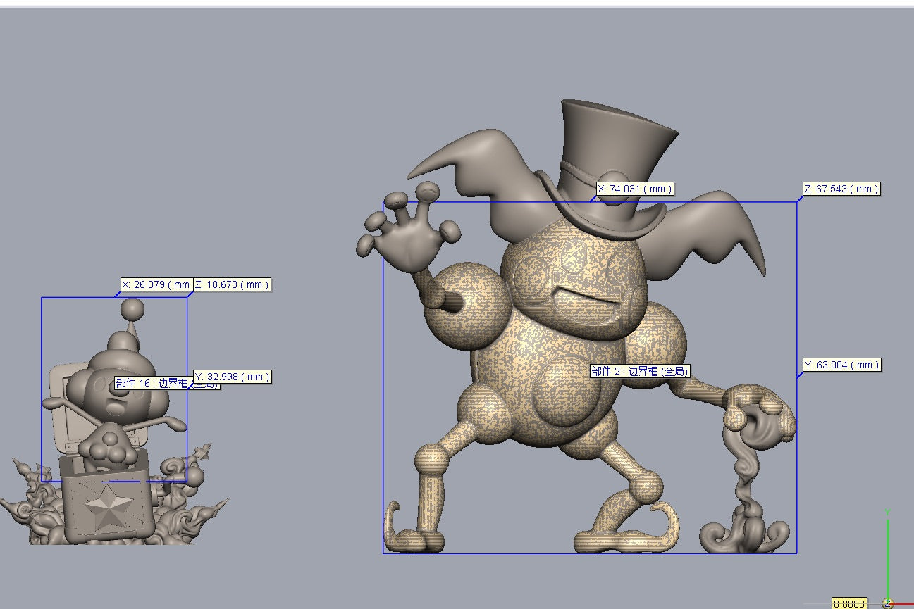 [PREORDER] 1/20 Scale World Figure [WU] - Mr. Mime & Mime Jr.