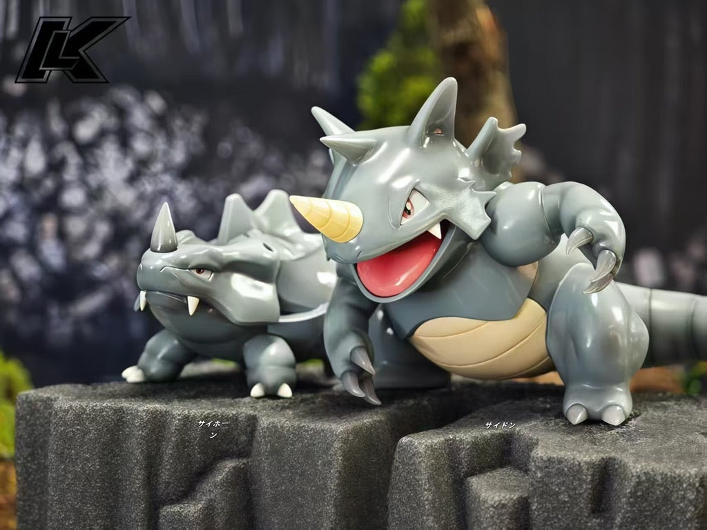 [PREORDER] 1/20 Scale World Figure [HAPPY HOUSE] - Rhyhorn & Rhydon