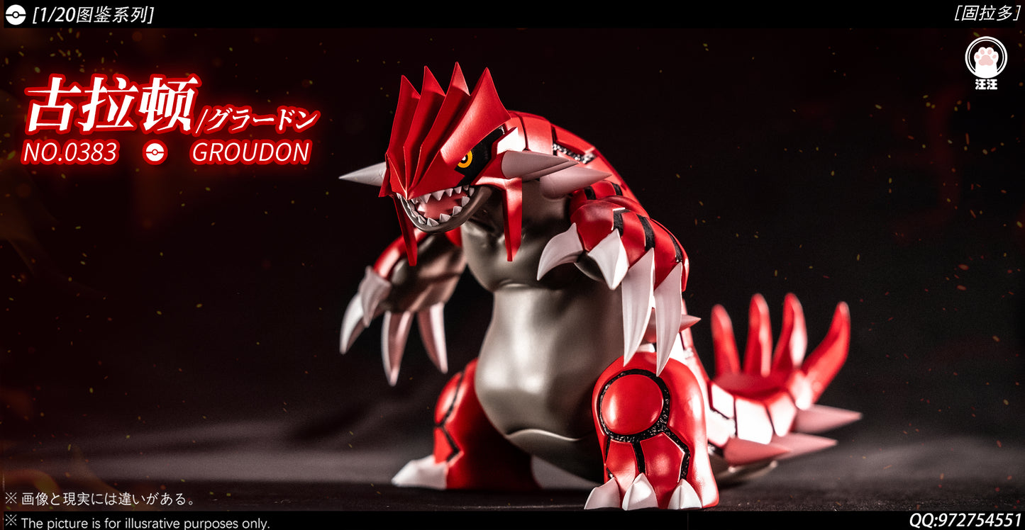 [PREORDER] 1/20 Scale World Figure [WW] - Groudon