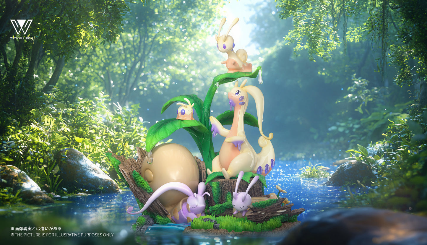 [PREORDER] 1/20 Scale World Figure [WONDER] - Goomy & Sliggoo & Goodra & Hisuian Sliggoo & Goodra