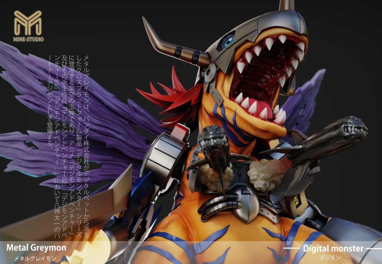 [PREORDER] Digimon Figure [MINE] - War Greymon