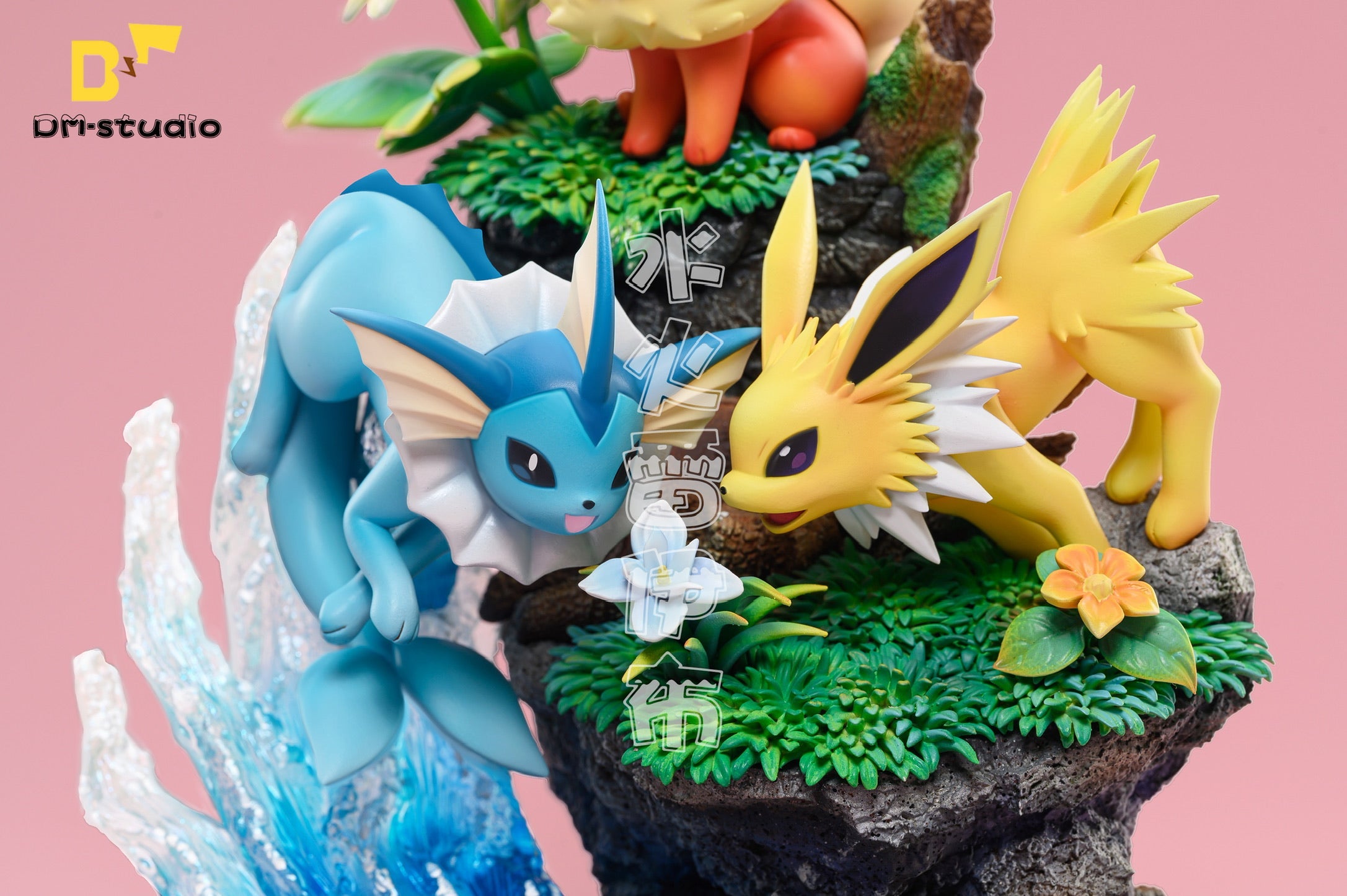 Eevee Family フィギュア PREORDER] Statue [DM] - Eevee Family - Leafeon & Glaceon