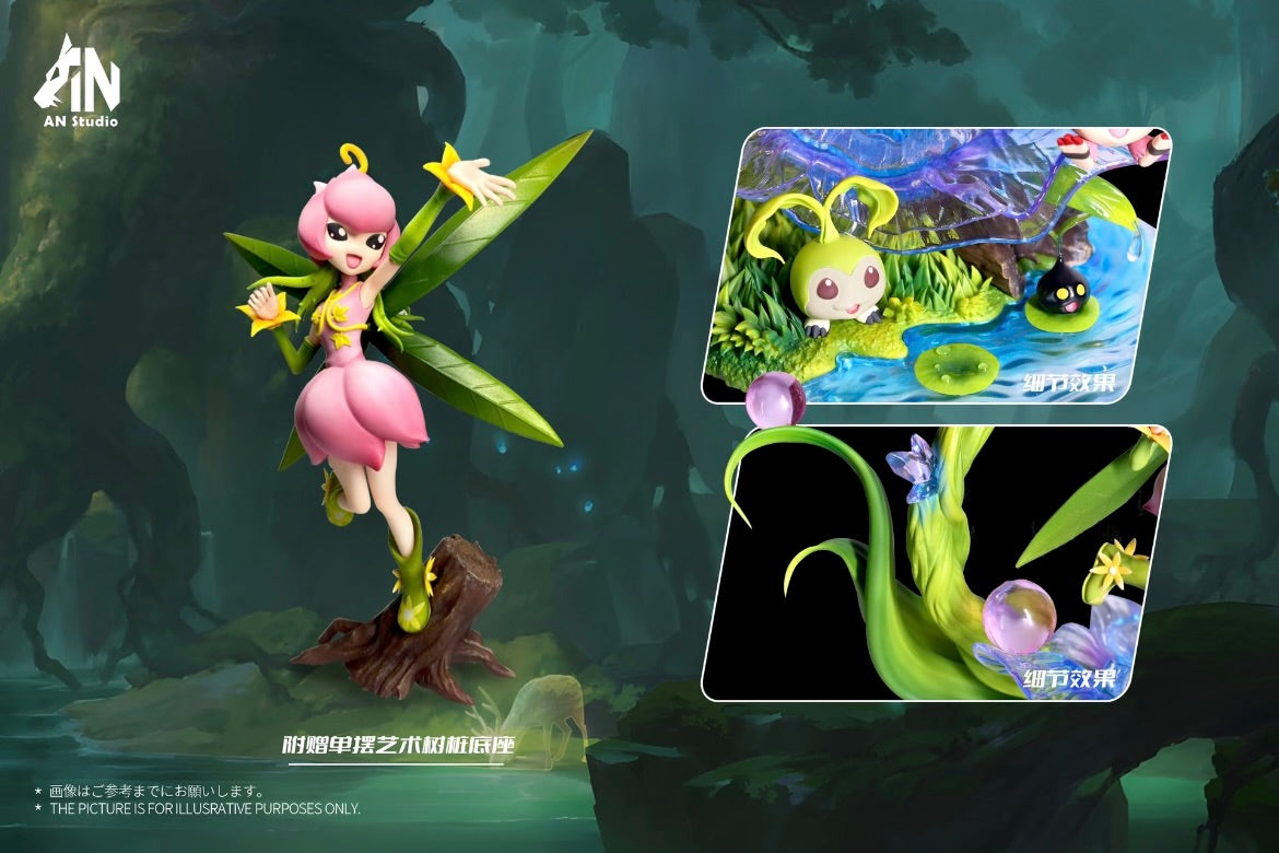 [IN STOCK] Digimon Figure [AN] - Lilimon & Tanemon & Nyokimon & Piximon