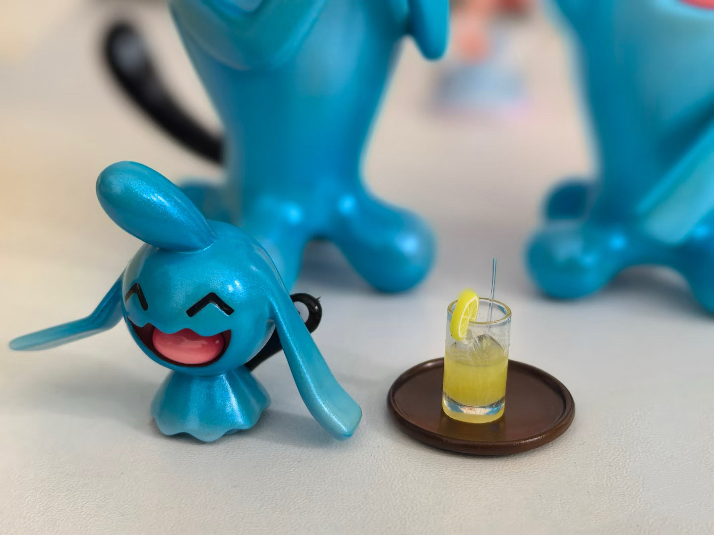 [IN STOCK] 1/20 Scale World Figure [CORONET] - Wobbuffet & Wynaut