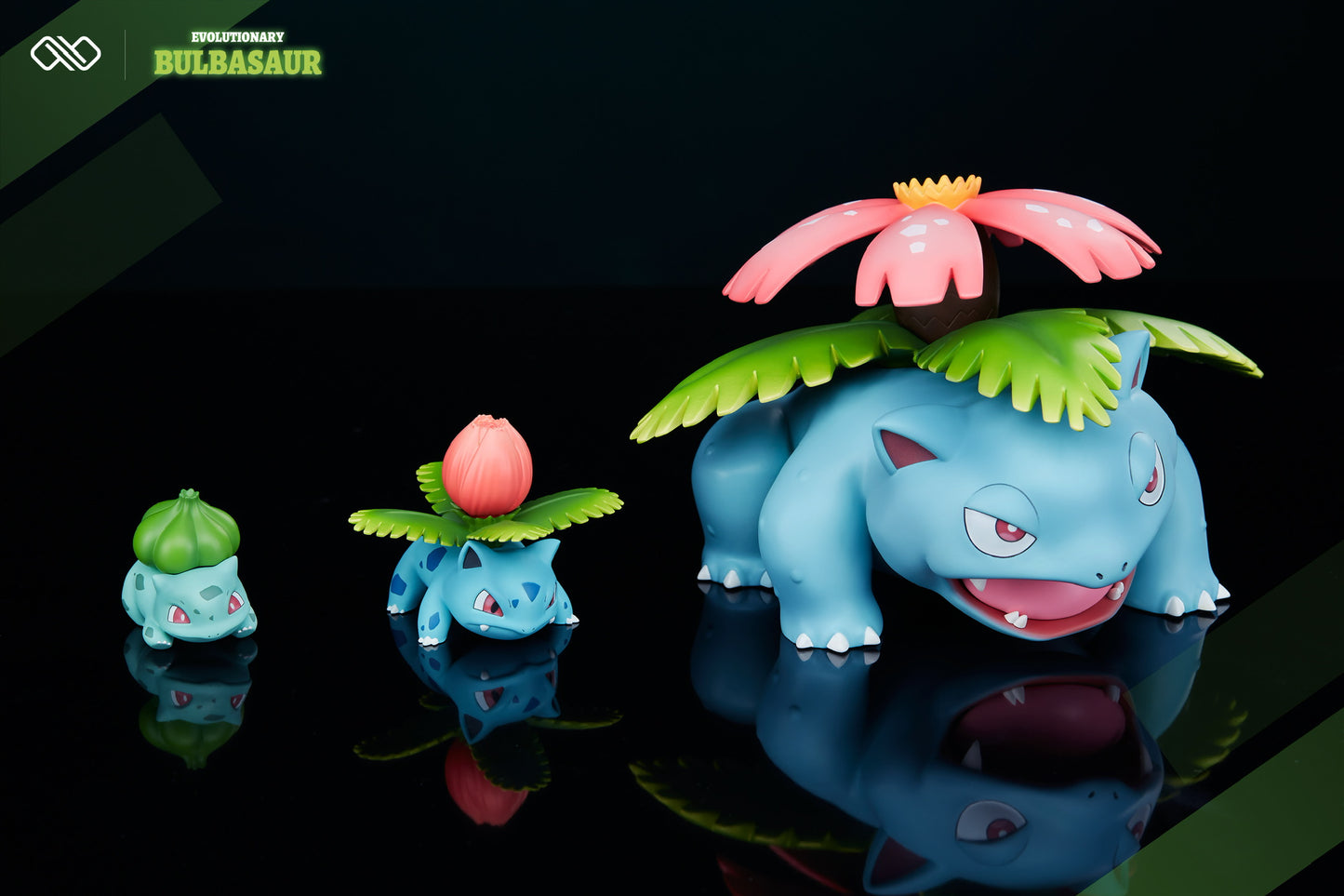 [PREORDER CLOSED] 1/20 Scale World Figure [INFINITE] - Bulbasaur & Ivysaur & Venusaur