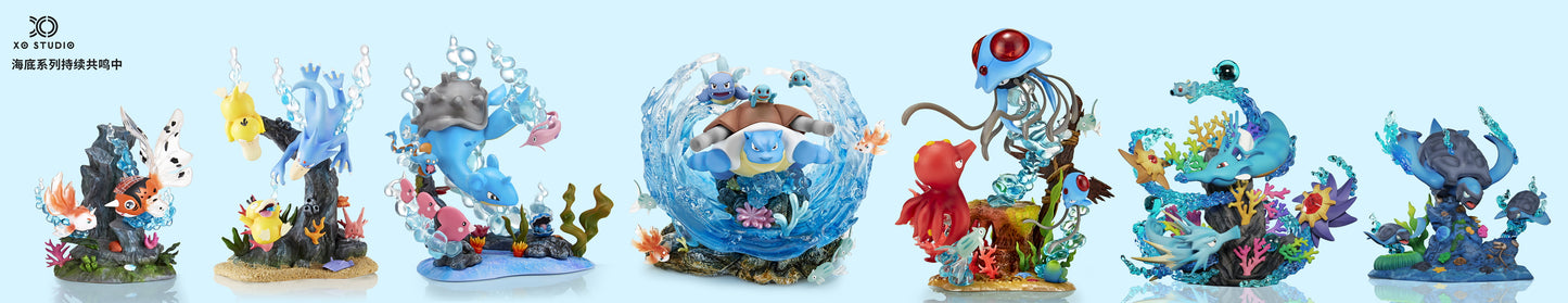 [PREORDER CLOSED] 1/20 Scale World Figure [XO] - Horsea & Seadra & Staryu & Starmie & Kingdra