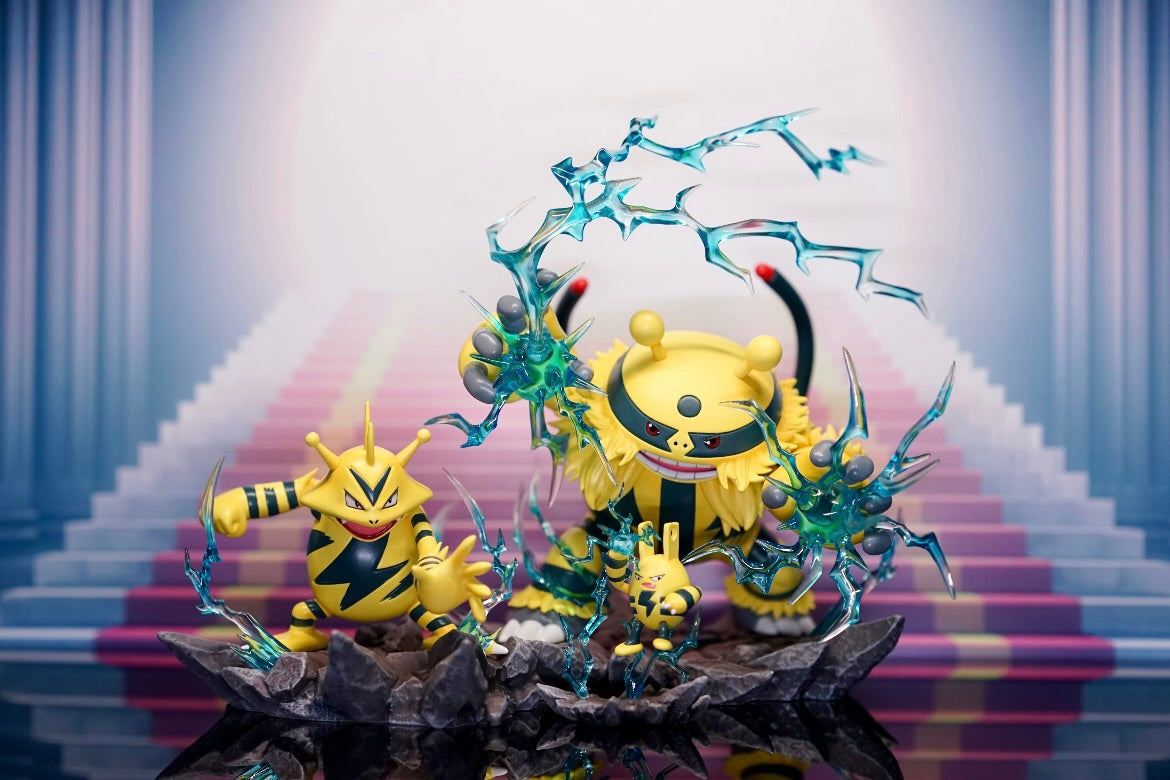 [IN STOCK] 1/20 Scale World Figure [UING] - Electabuzz & Elekid & Electivire & Magmar & Magby & Magmortar