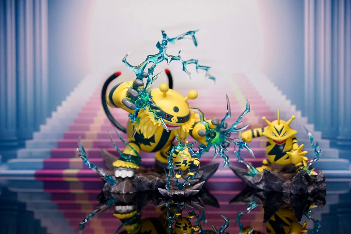 [IN STOCK] 1/20 Scale World Figure [UING] - Electabuzz & Elekid & Electivire & Magmar & Magby & Magmortar