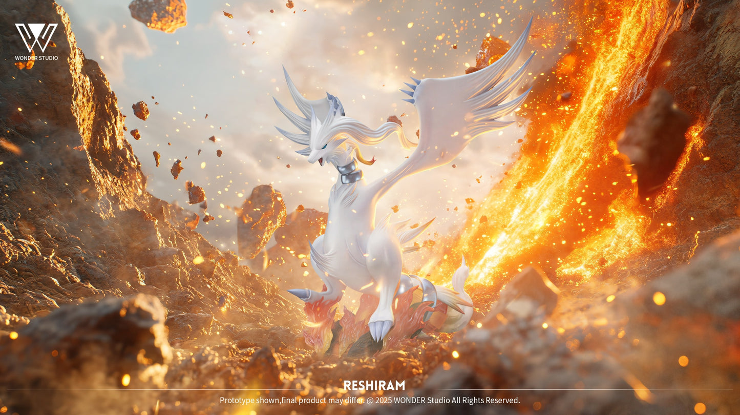 [PREORDER] 1/20 Scale World Figure [WONDER] - Zekrom & Reshiram