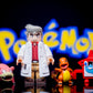 [IN STOCK] Pokémon Minifigure [Liberty Brick] - Professor Oak & Charmander & Slowpoke & Rotom Pokédex