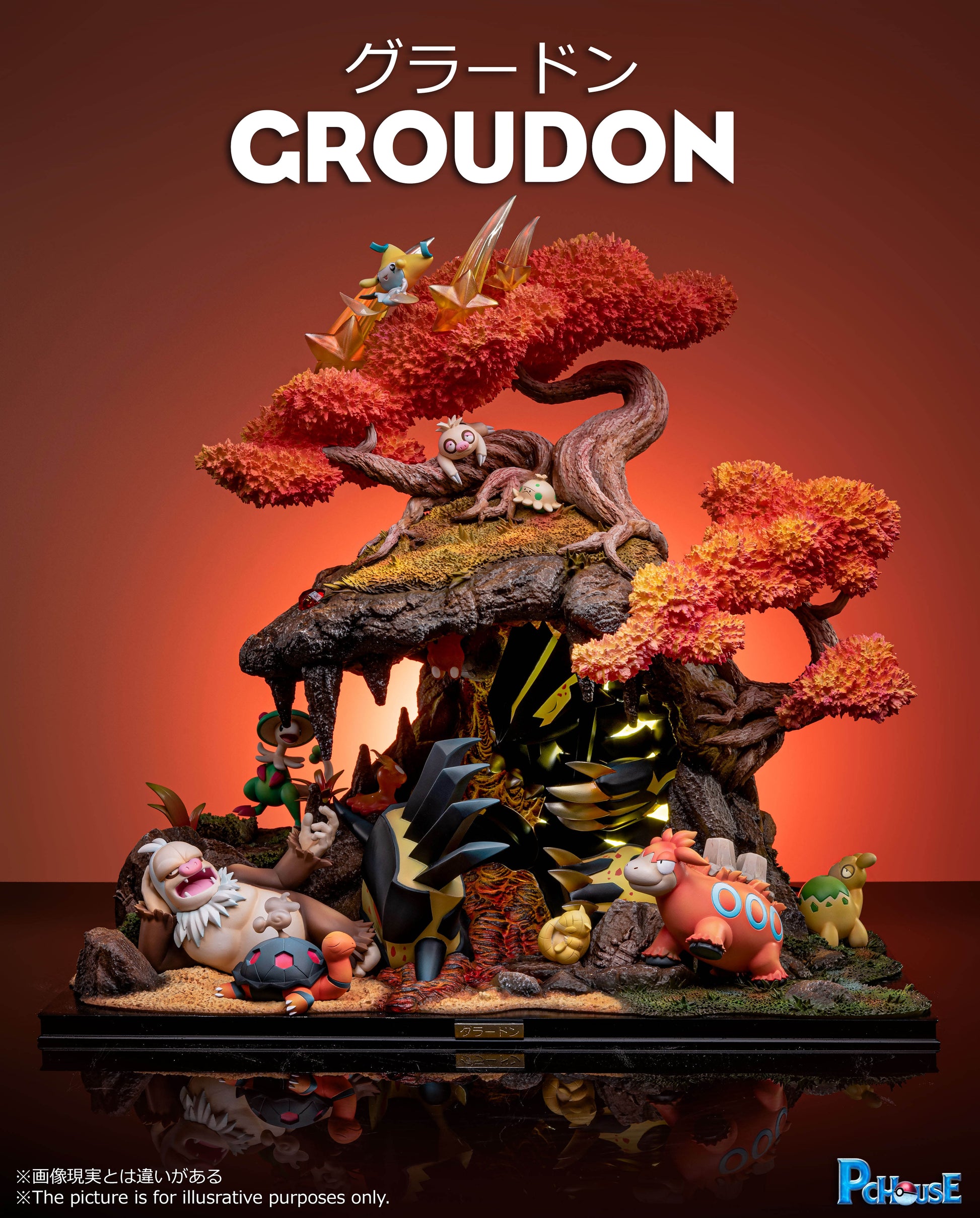 [PREORDER CLOSED] Statue [PC HOUSE] - The Groudon Family