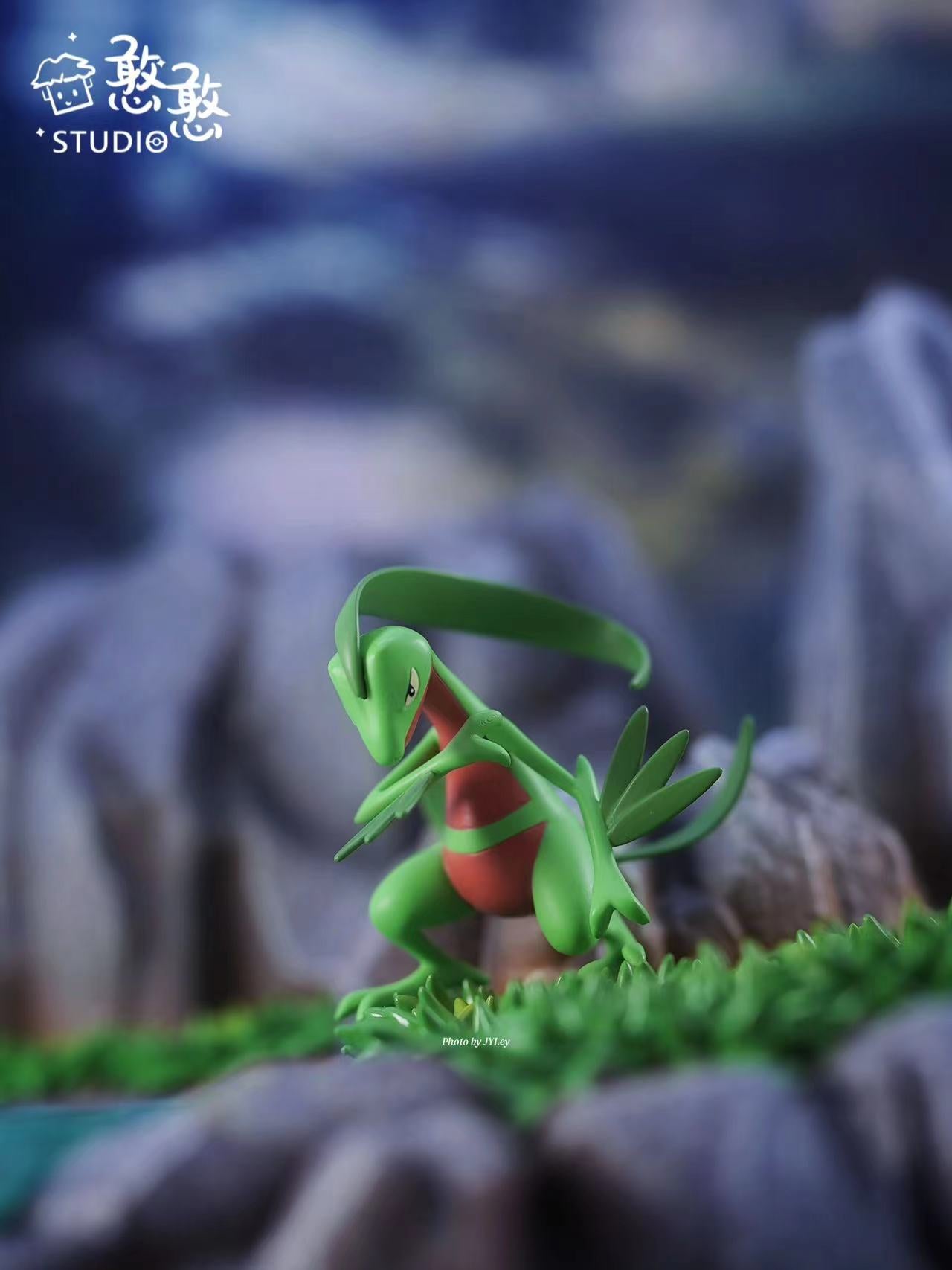 Pokemon Trainer's Choice Mini Figure 3-pack Treecko Grovyle Sceptile TOMY  for sale online