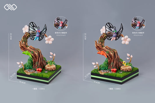 [PREORDER] 1/20 Scale World Figure [INFINITE] - Caterpie & Metapod & Butterfree