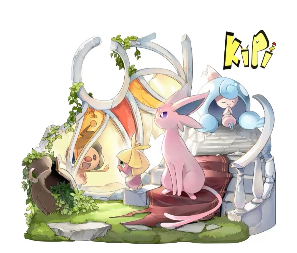 [PREORDER] Statue [KIPI] - Espeon & Smoochum & Mime Jr. & Hattrem