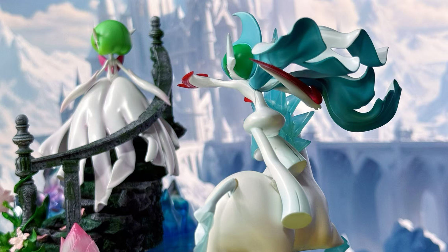[IN STOCK] 1/20 Scale World Figure [PALLET TOWN] - Mega Gardevoir & Mega Gallade
