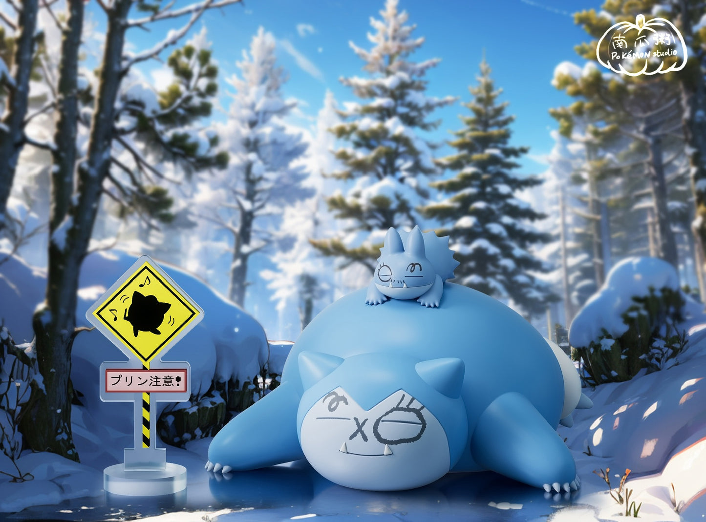 [PREORDER CLOSED] 1/20 Scale World Figure [NGZ] - Snorlax & Munchlax