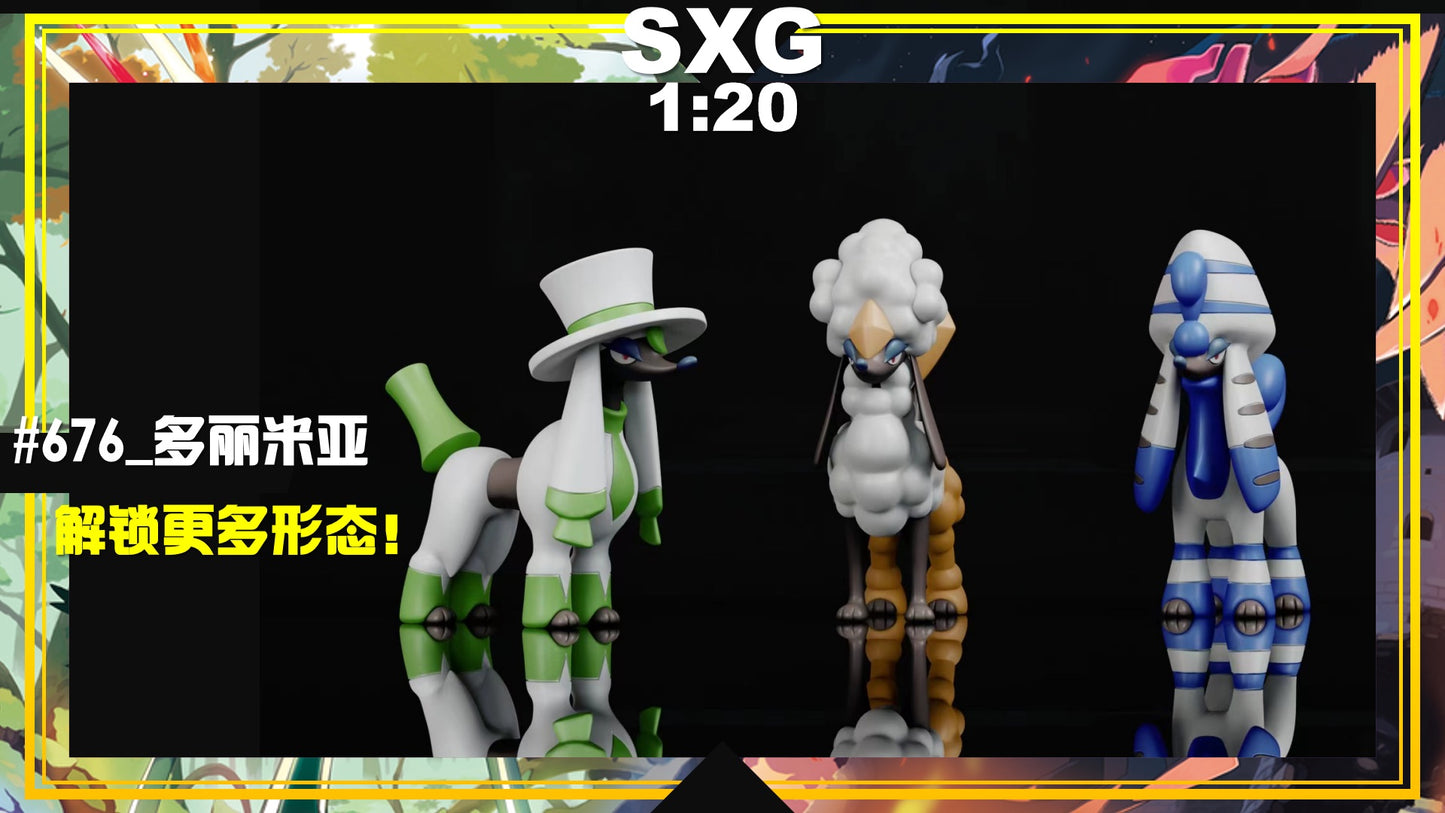 [PREORDER] 1/20 Scale World Figure [SXG] - Furfrou