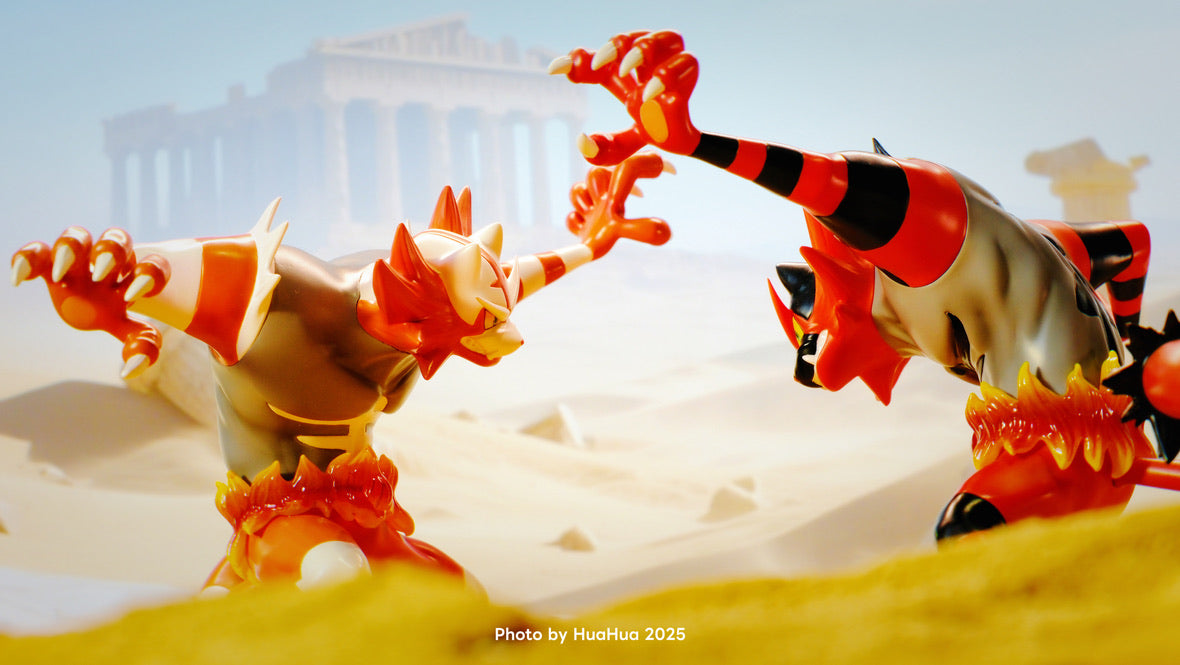[IN STOCK] 1/20 Scale World Figure [WONDER] - Litten & Torracat & Incineroar