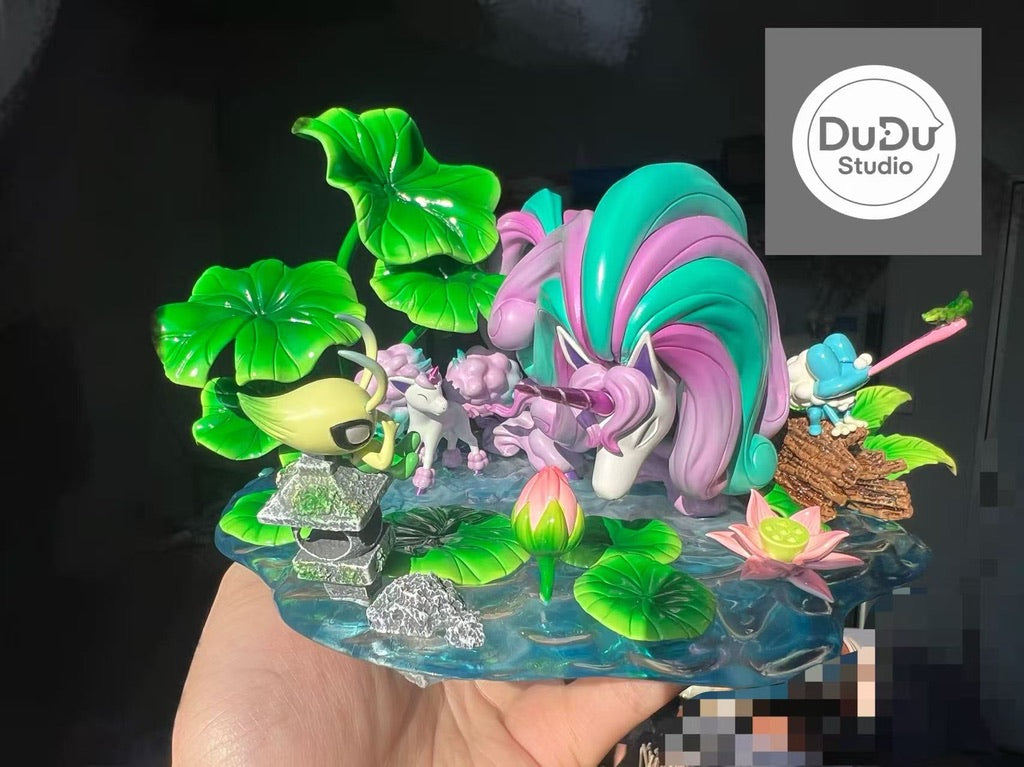 [PREORDER] 1/20 Scale World Figure [DUDU] - Galarian Ponyta & Rapidash & Celebi & Surskit & Froakie
