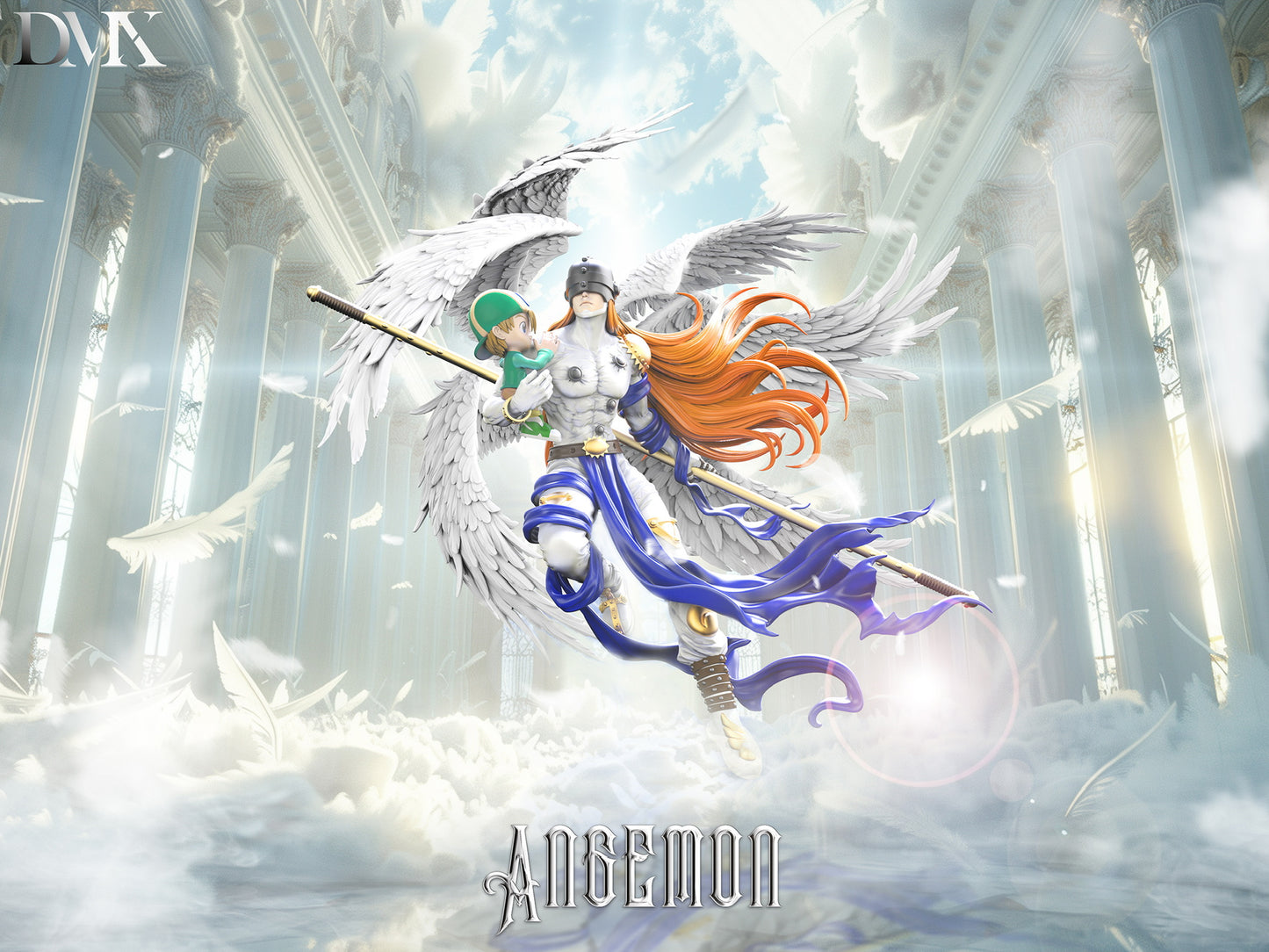 [PREORDER] Digimon Figure [DMX] - Takaishi Takeru & Angemon & Yagami Hikari & Angewomon