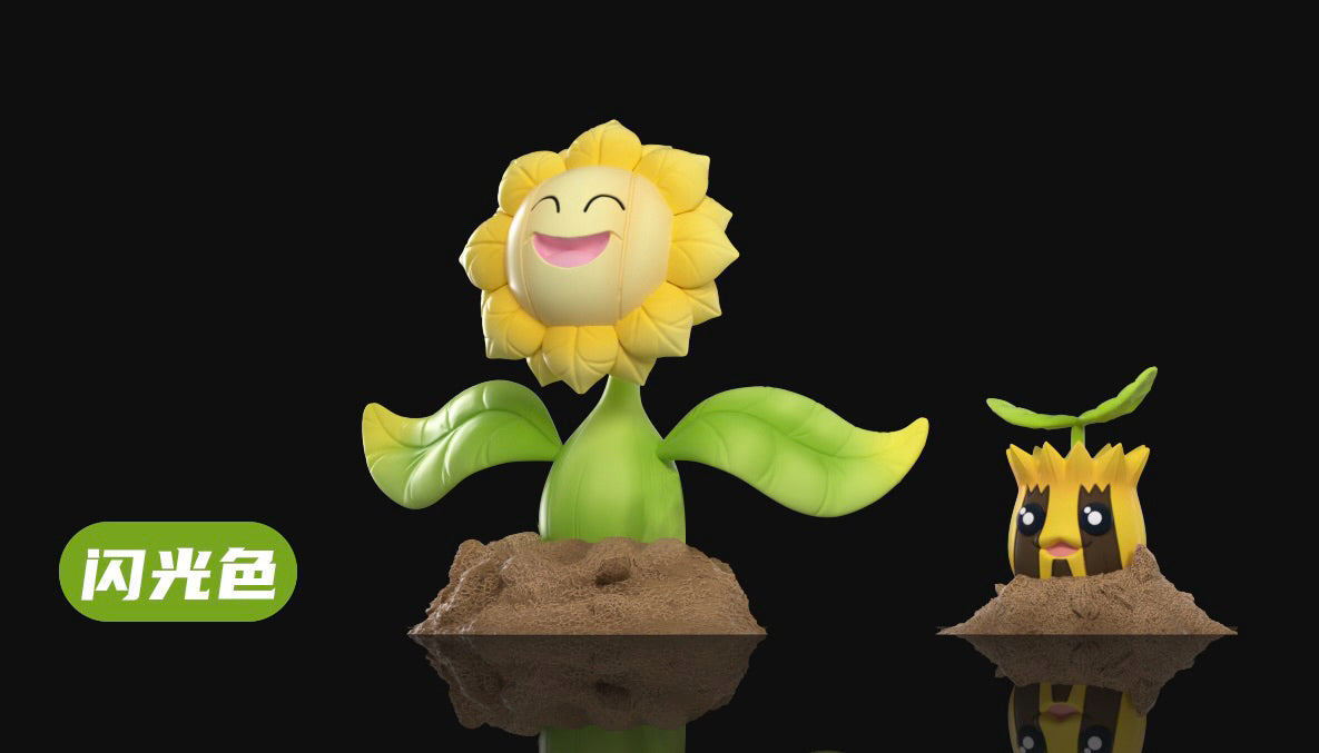 [PREORDER] 1/20 Scale World Figure [WONDER] - Sunkern & Sunflora & Sudowoodo & Bonsly