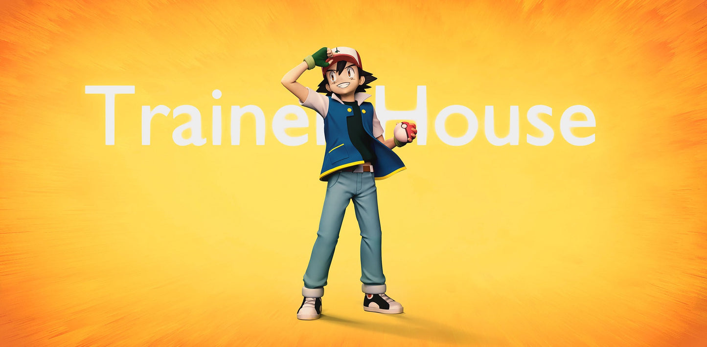 [PREORDER CLOSED] 1/20 Scale World Figure [TRAINER HOUSE] - Ash Ketchum