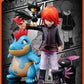 [PREORDER] 1/20 Scale World Figure [RED ART] - Silver & Murkrow & Sneasel & Croconaw